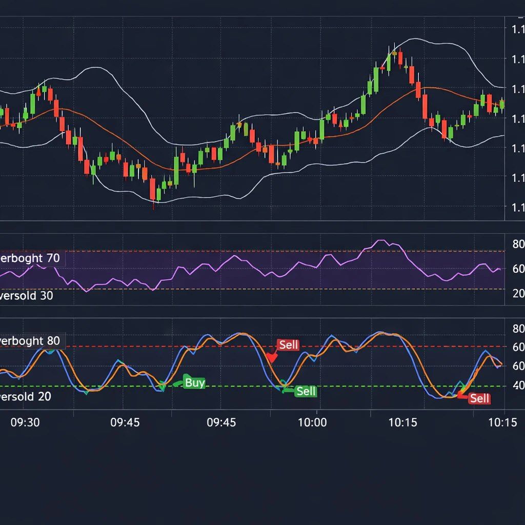اندیکاتورهای پرکاربرد در معاملات اسکالپینگ فارکس