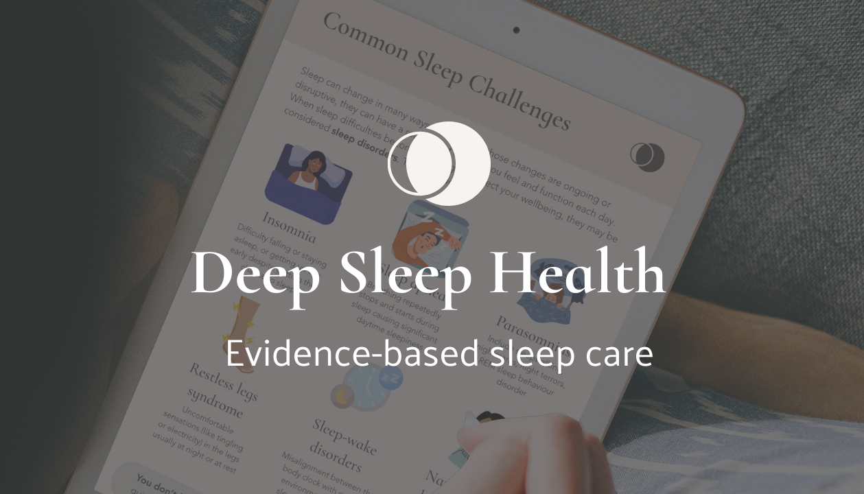 Better Sleep Program | Practical Tools for Healthy Sleep & Wellbeing