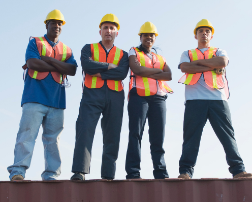 construction workers
