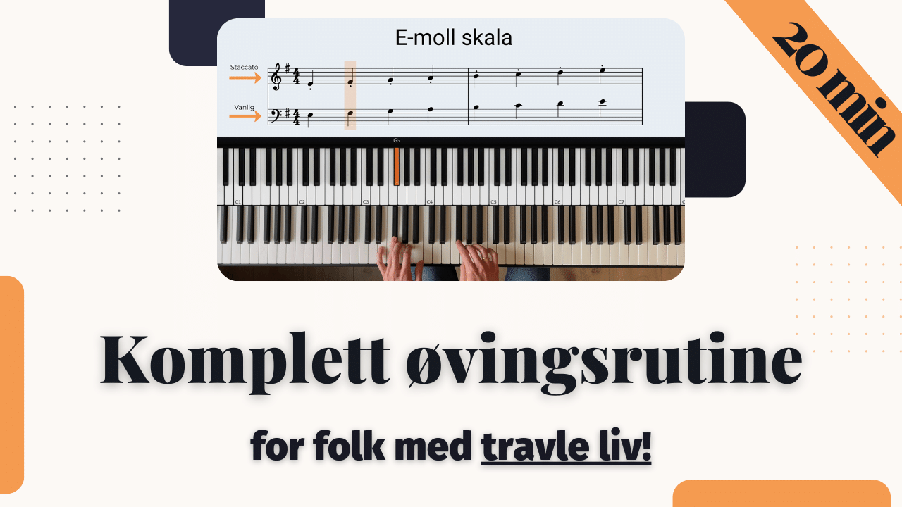 Piano på 20 minutter