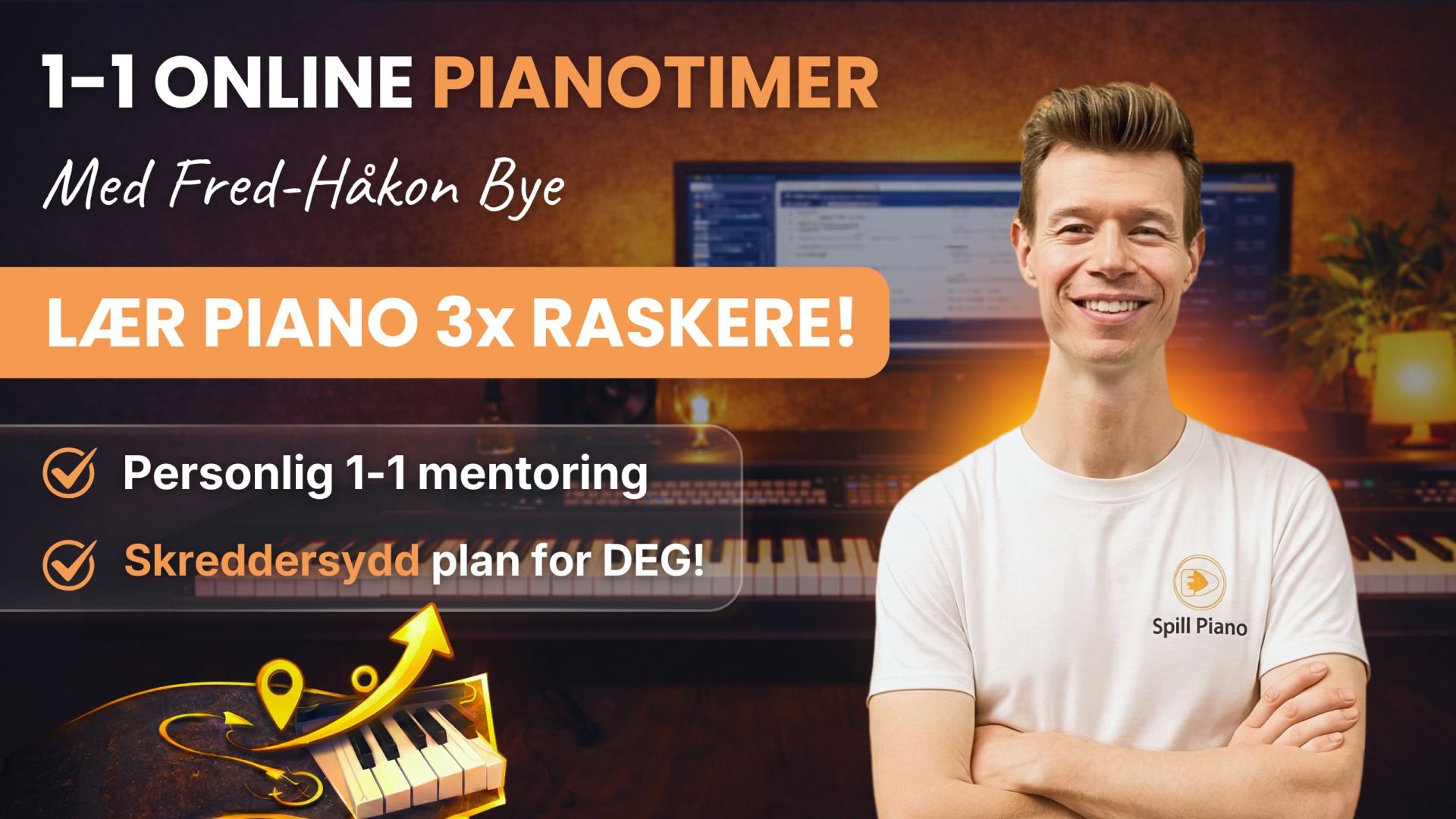 Pianomentor Kurskort