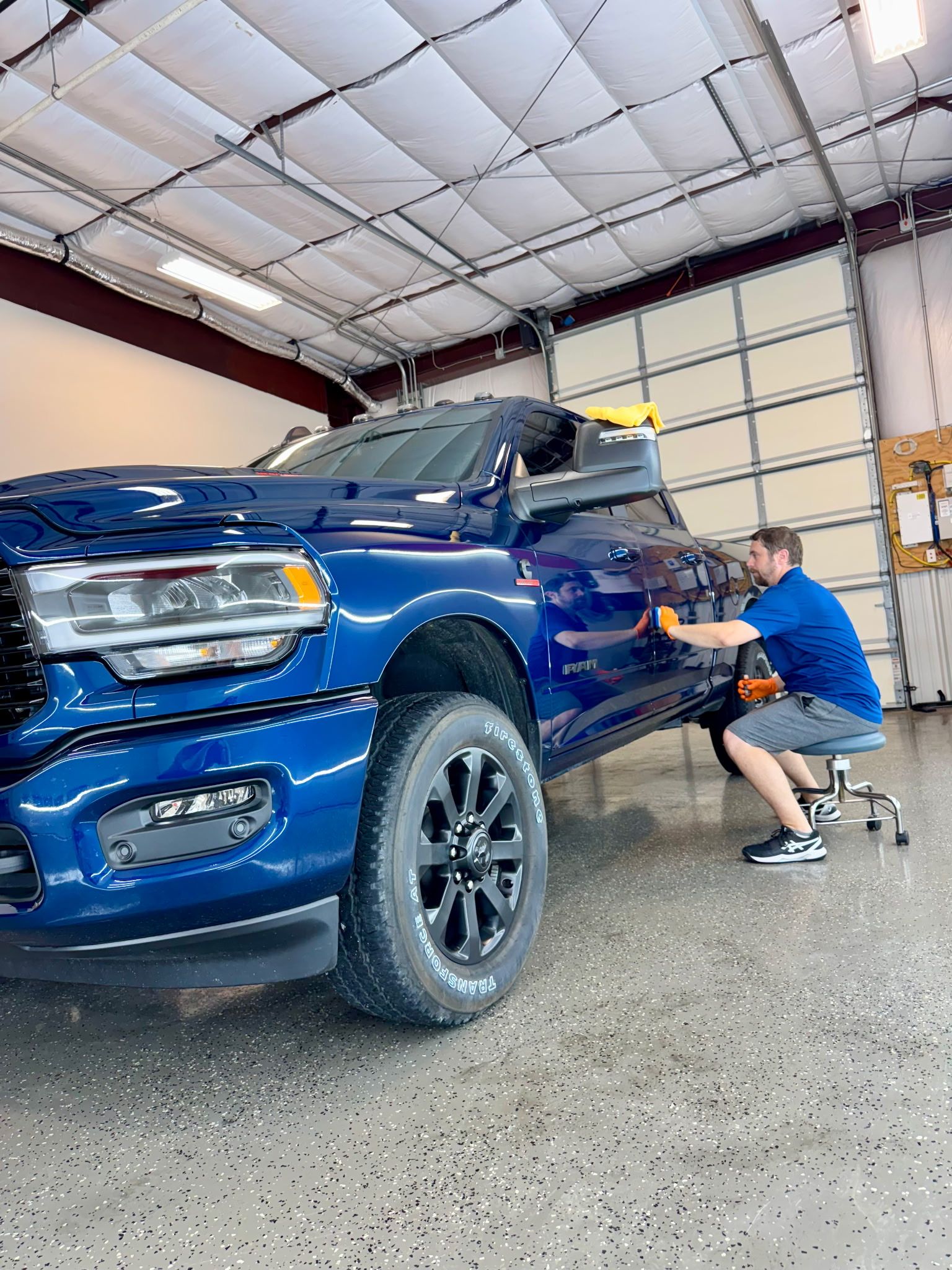 Paint correction and ceramic coating installation by Let's Roll Coatings
