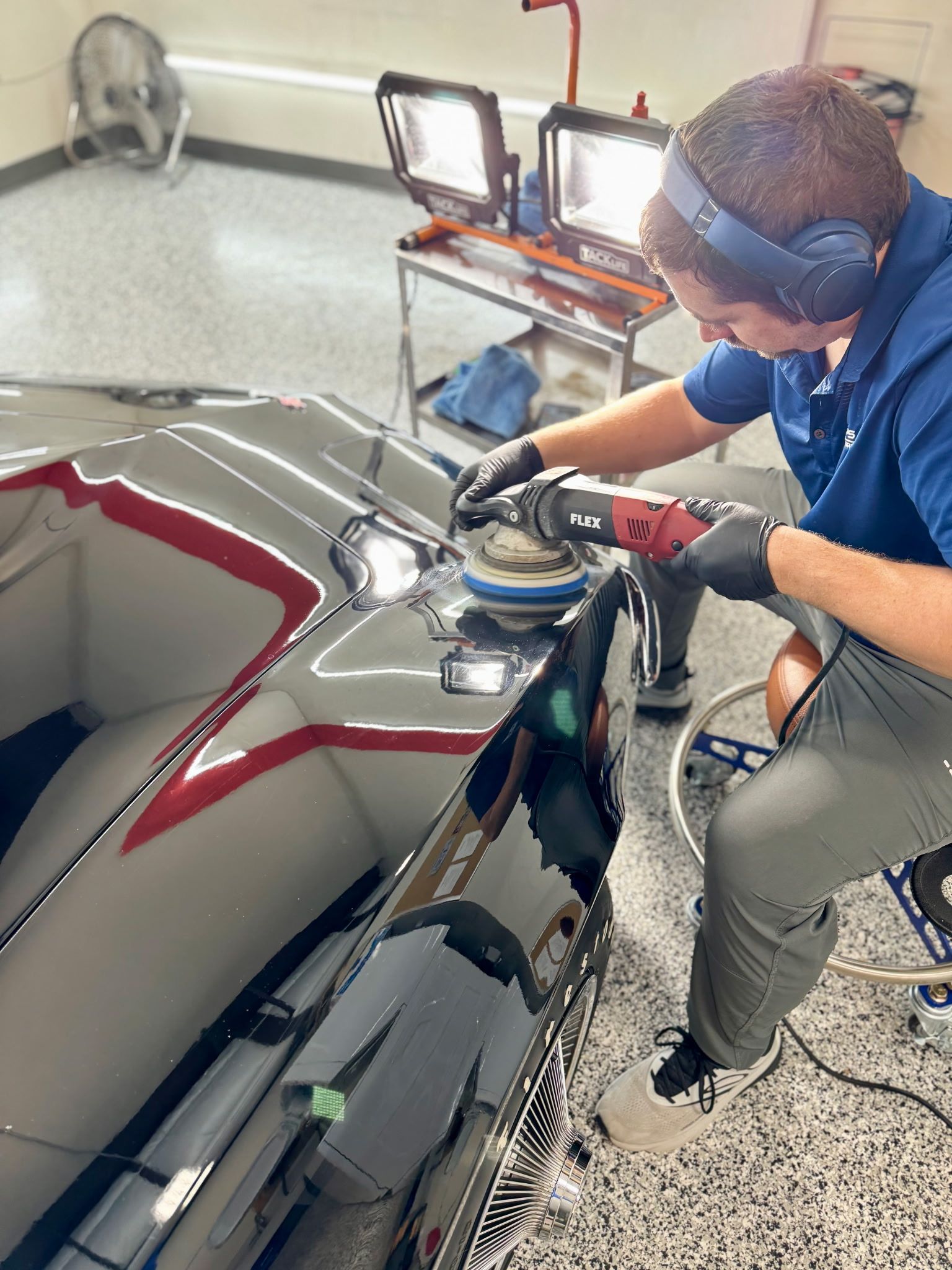 Premium vehicle detailing completed by Let's Roll Coatings in the Greater Wichita area