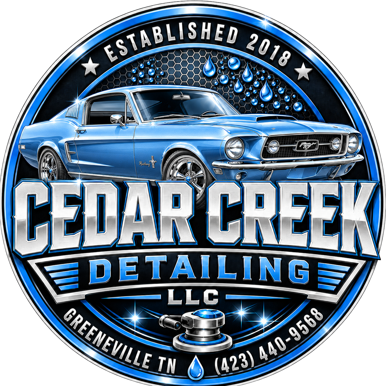 Cedar Creek Detailing LLC logo in Greeneville Tennessee
