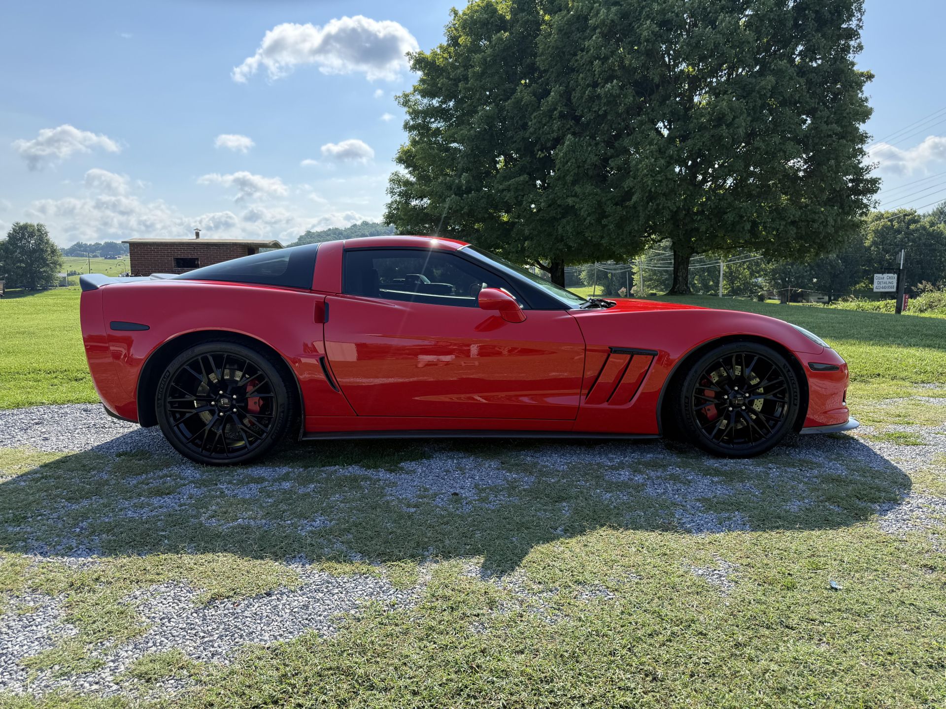 Professional ceramic coating project completed by Cedar Creek Detailing LLC in Greeneville Tennessee