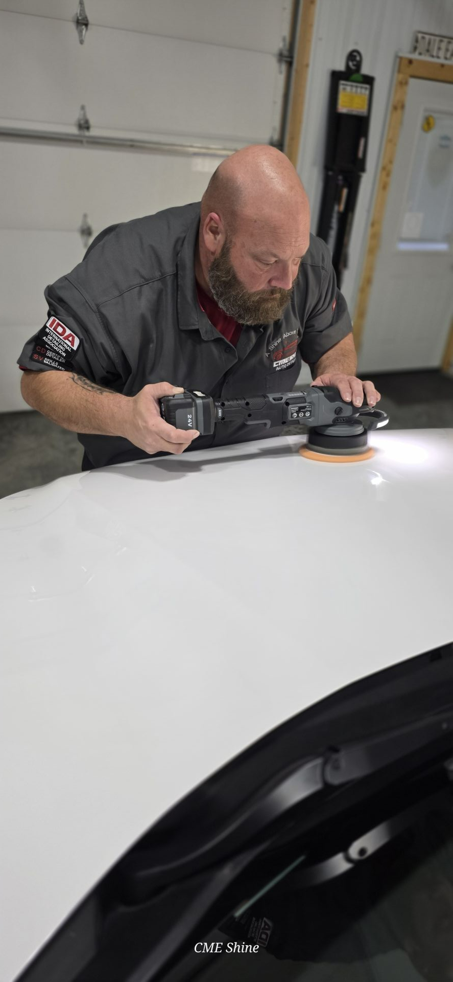 Premium vehicle detailing completed by CME Shine Detailing in Eastern Iowa