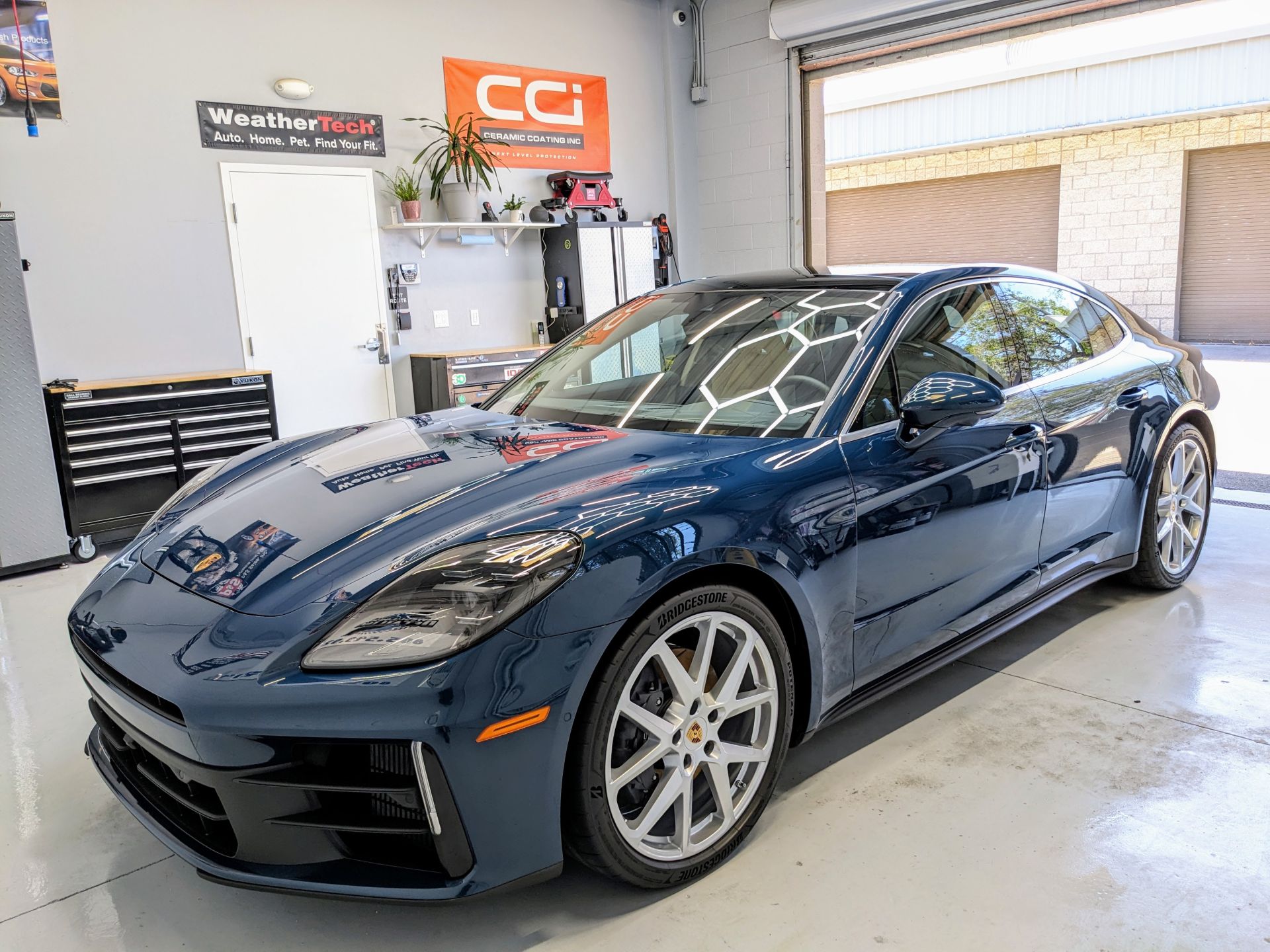 Paint protection and ceramic coating installation by West Coast Detailing