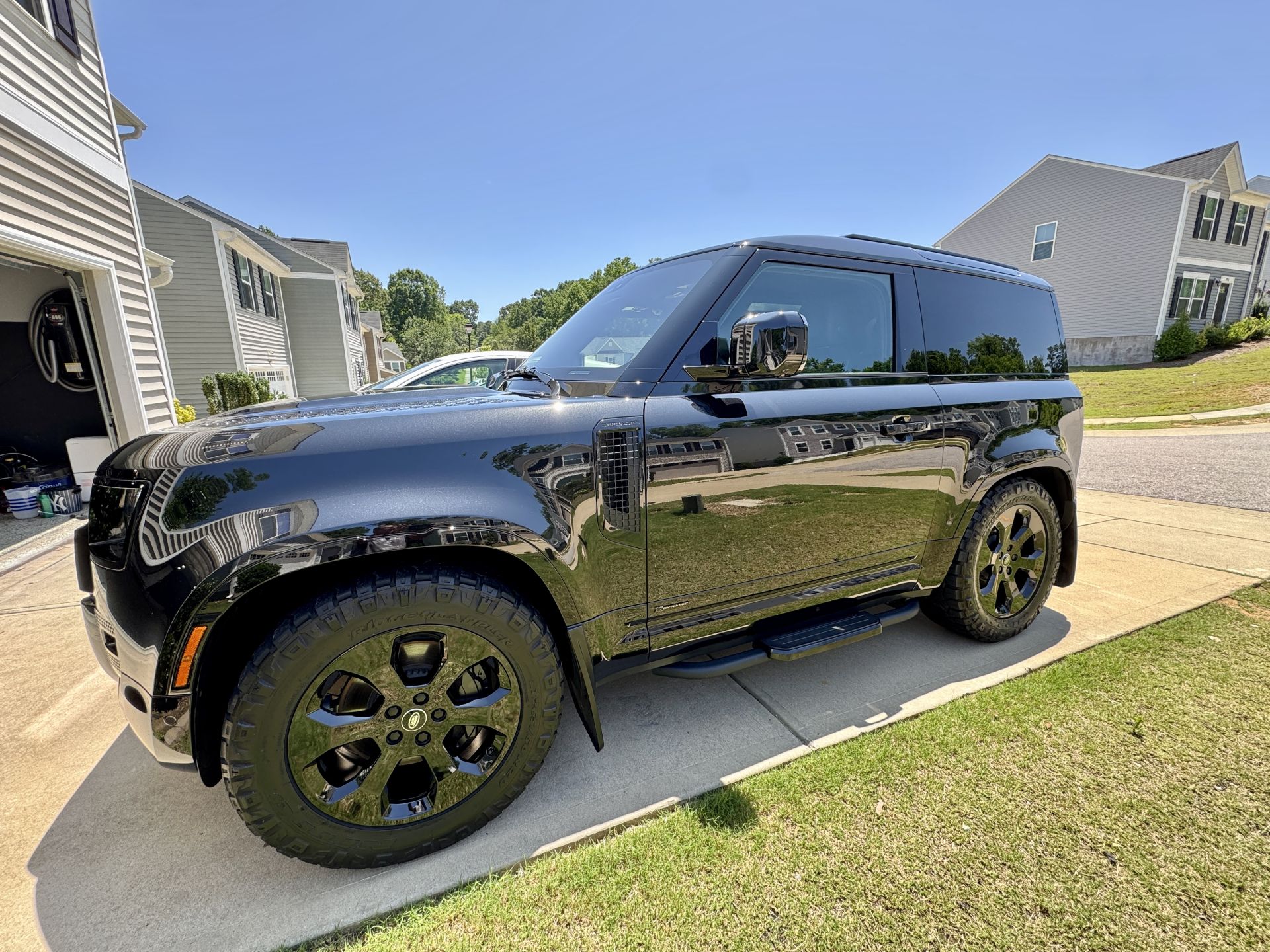 Ceramic coating installation by MAC Details in Clayton North Carolina