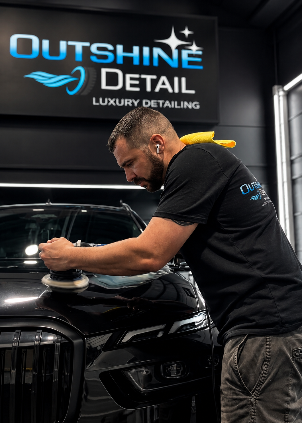 Professional ceramic coating project completed by Outshine Detail & Ceramic Coating in Columbus Ohio
