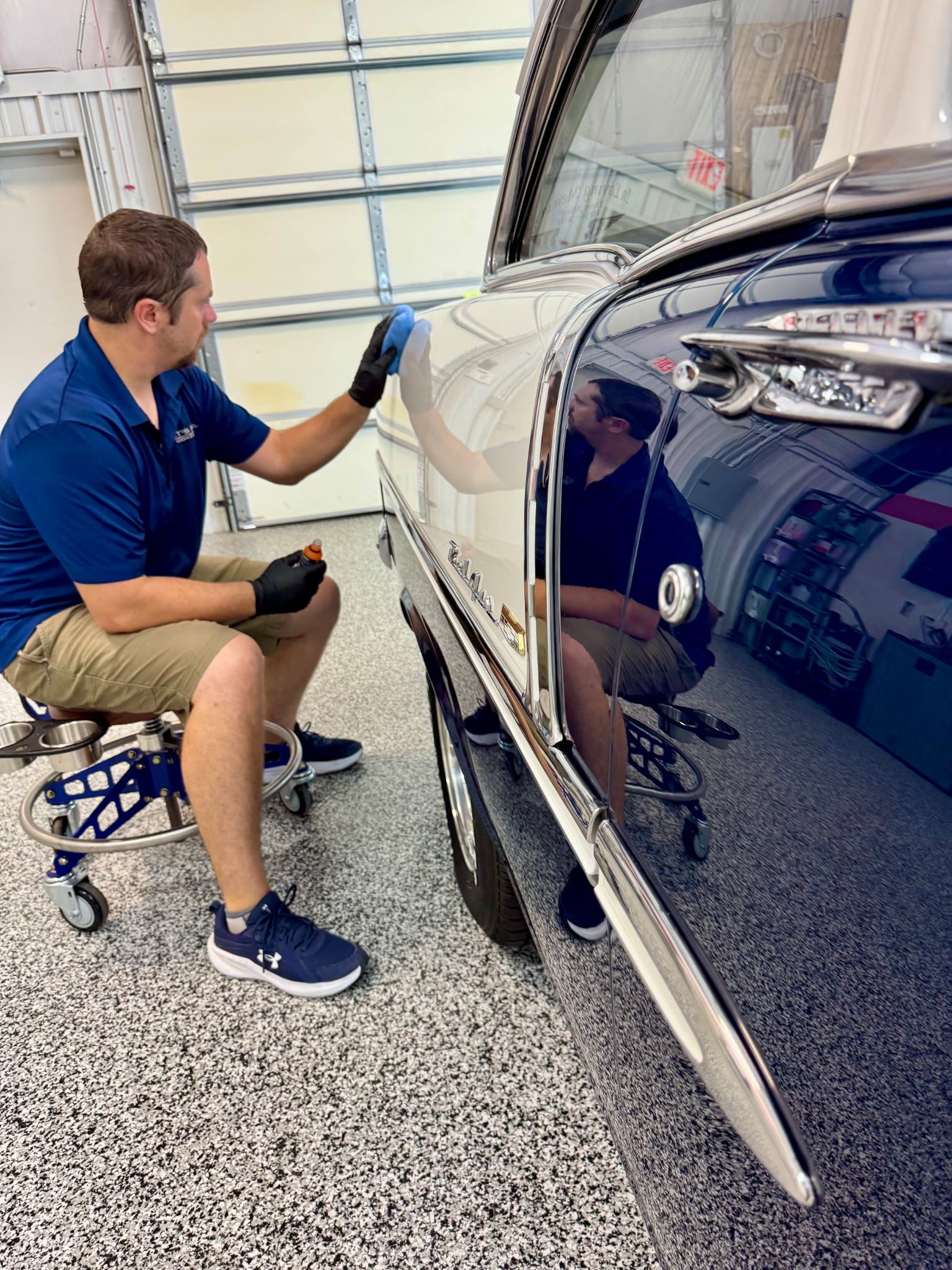 Professional ceramic coating project completed by Let's Roll Coatings in Wichita Kansas