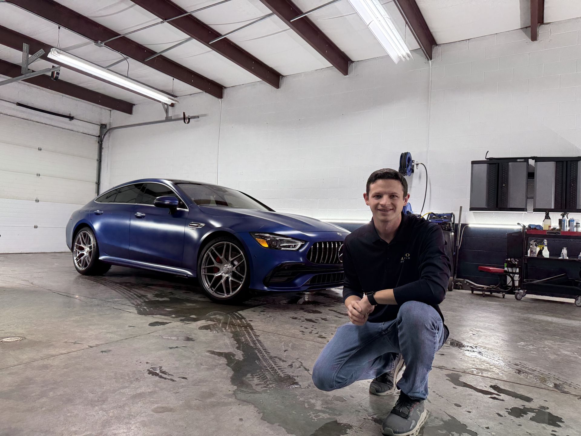 Professional ceramic coating project completed by Auto Aesthetic LLC in Lewis Center Ohio