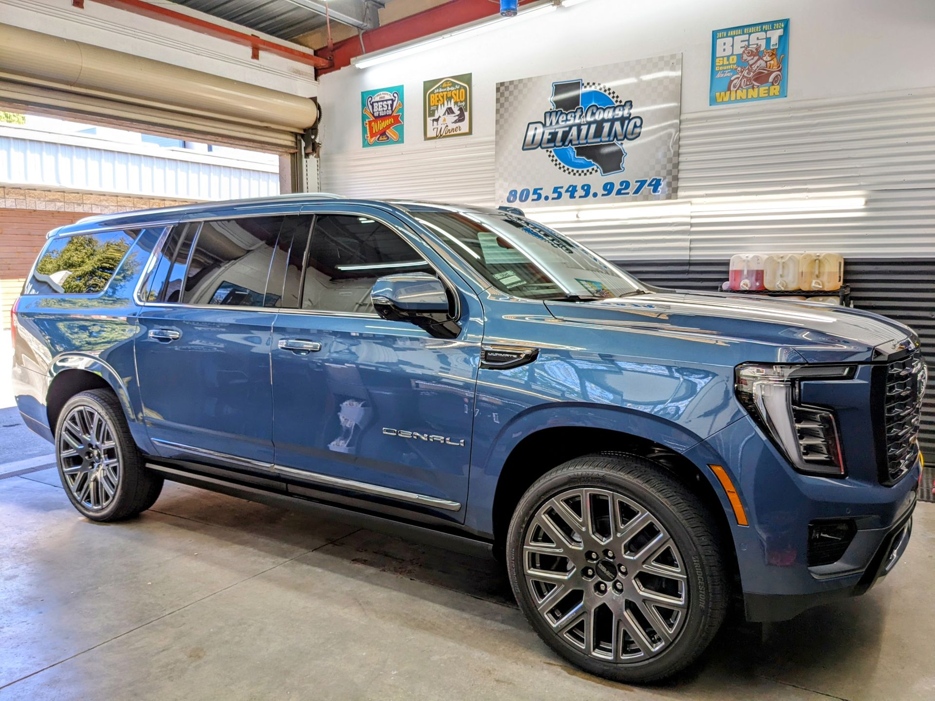 Premium vehicle detailing completed by West Coast Detailing on California's Central Coast