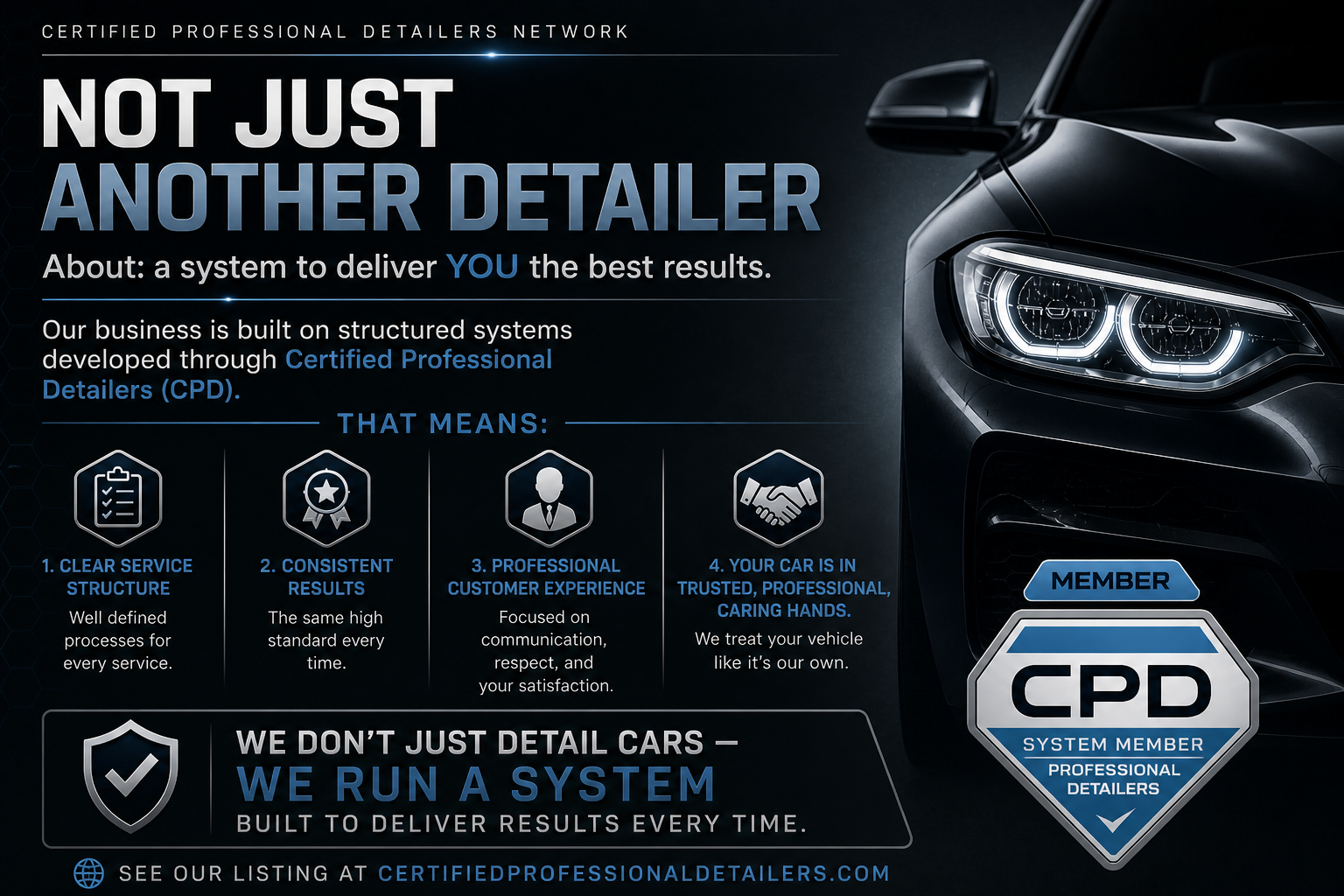 find a certified professional detailer