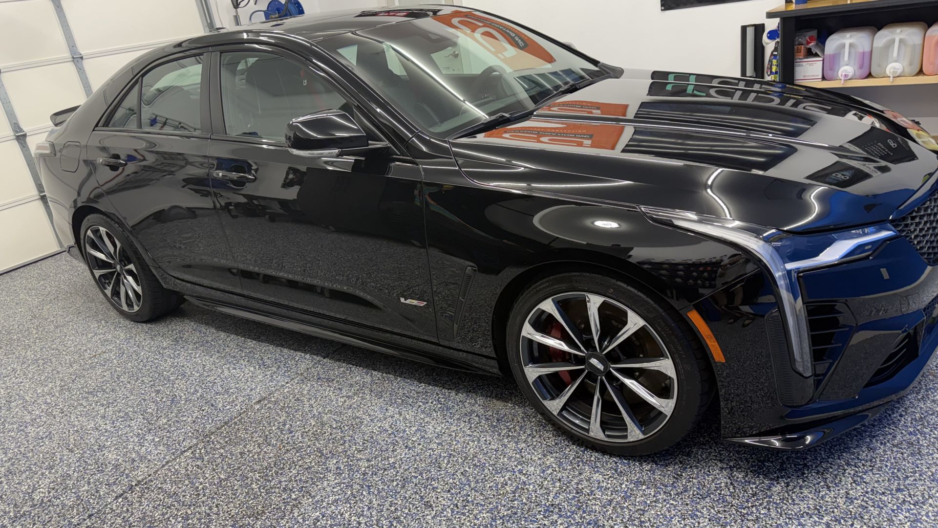 Detailed vehicle protected with ceramic coating by Kyle's Detail Garage