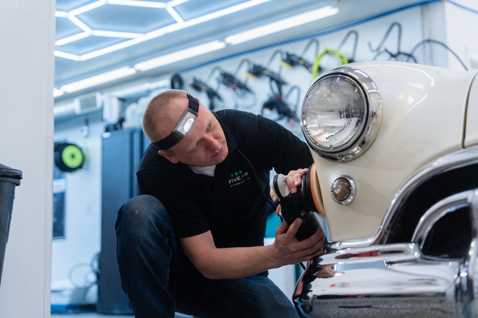 Paint protection and ceramic coating installation by Five Star Automotive Detailing