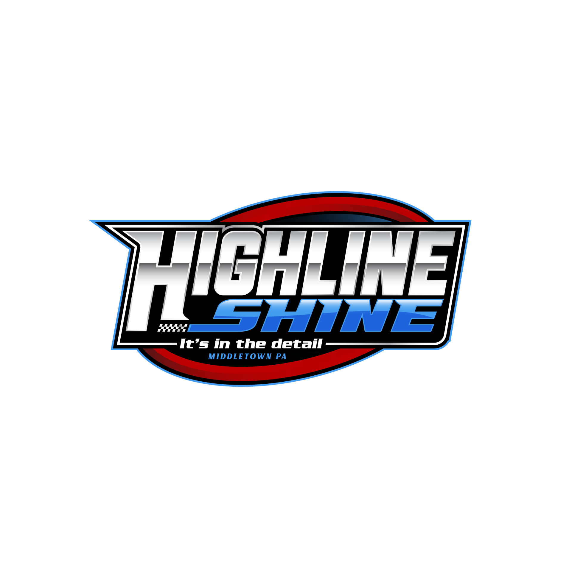 HighLine Shine logo in Middletown Pennsylvania