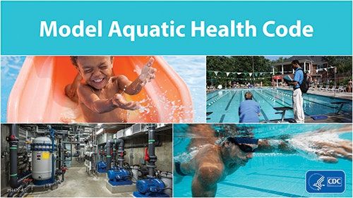 Cover graphic for the CDC's Model Aquatic Health Code.