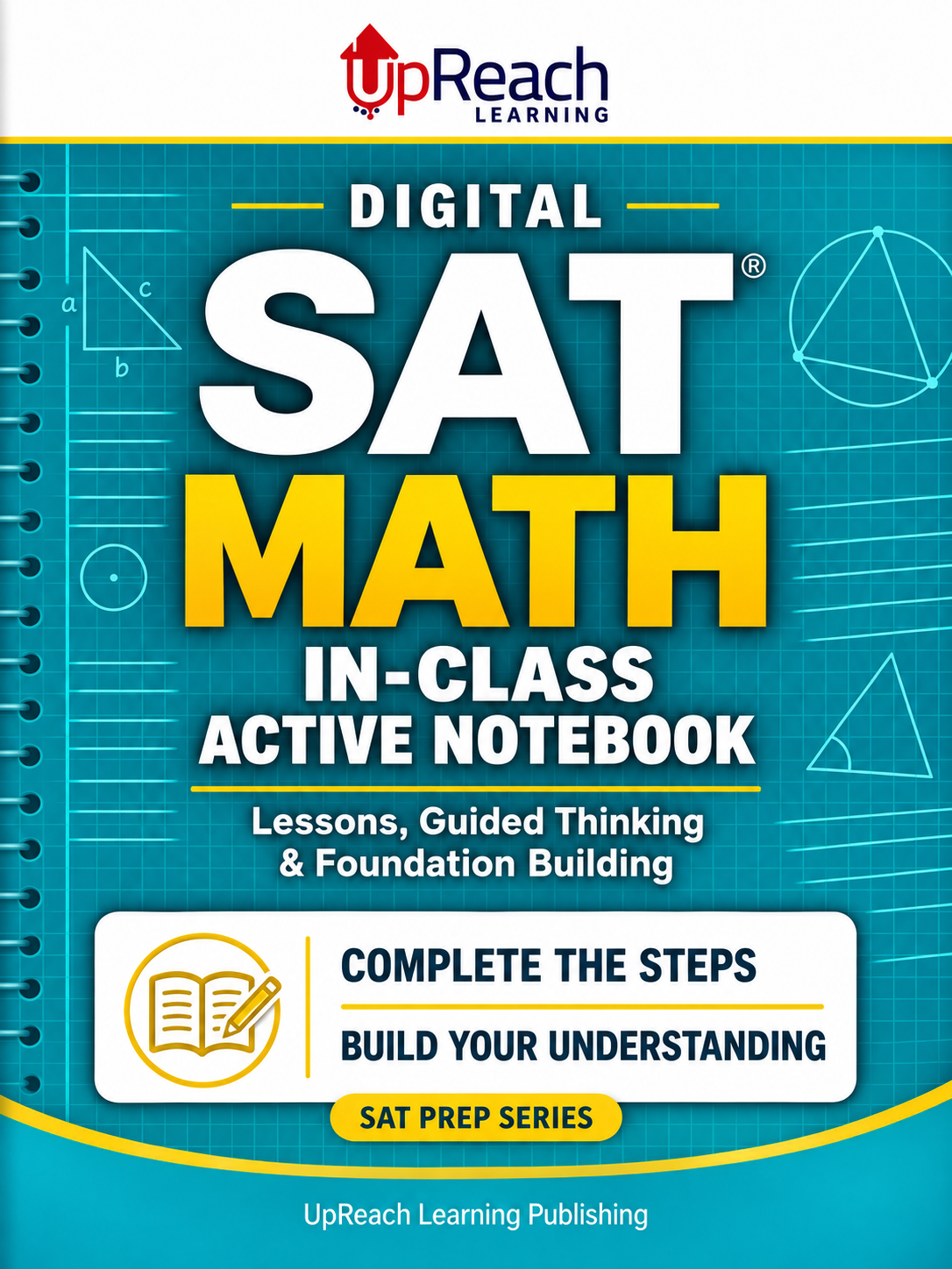 In-Class SAT Math Active Notebook — front cover, coming soon