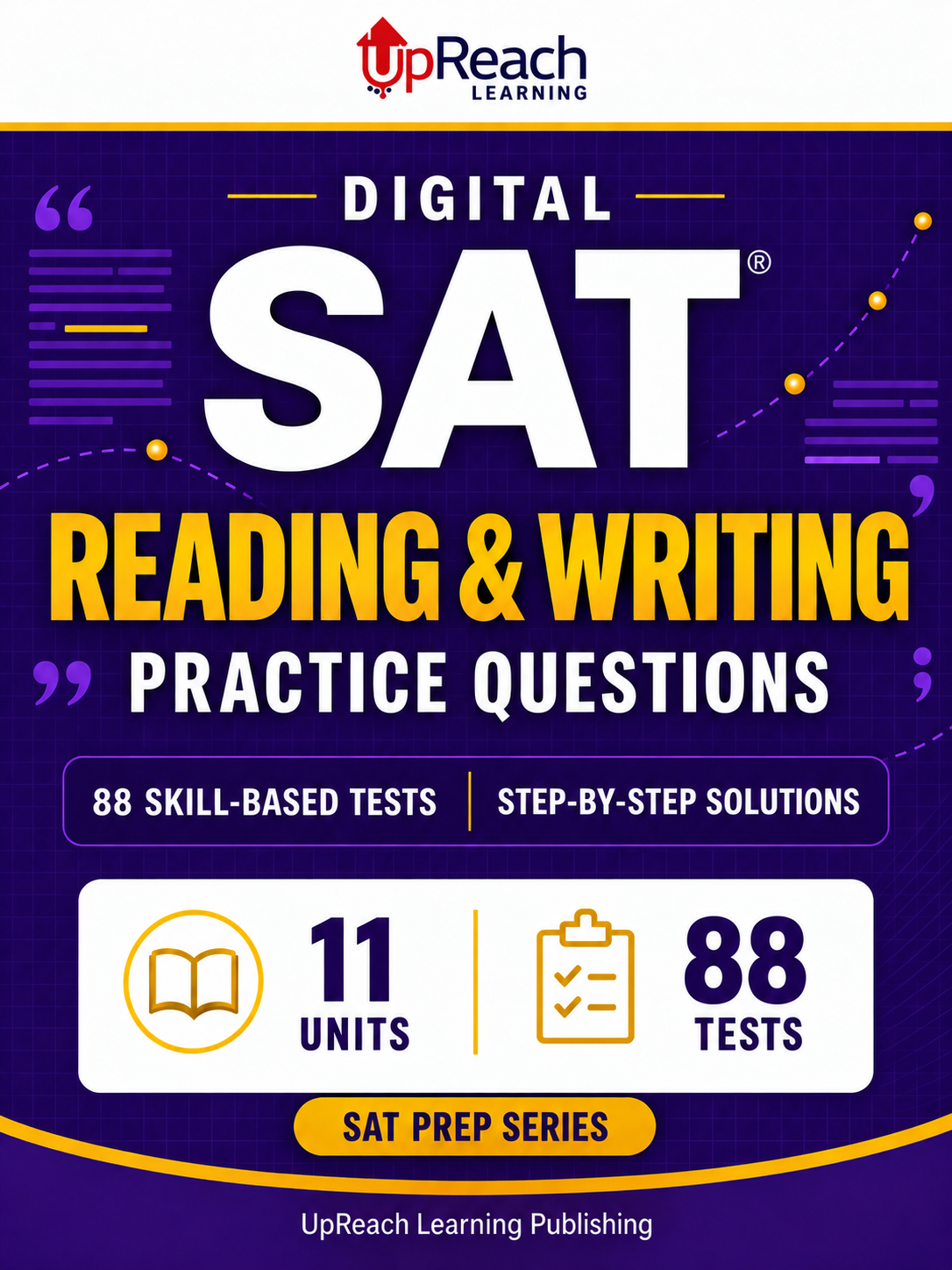 Digital SAT Reading & Writing Practice Questions — front cover