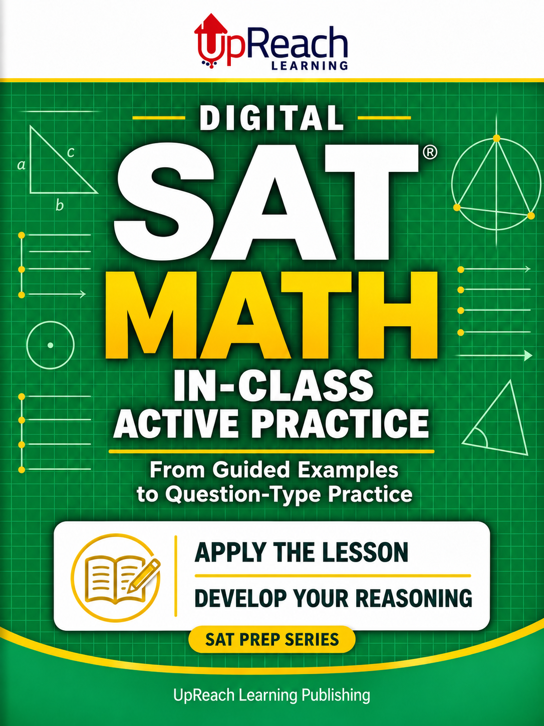 In-Class SAT Math Active Practice — front cover, coming soon