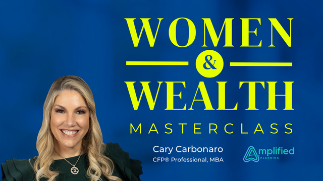 women and wealth masterclass taught by Cary Carbonaro