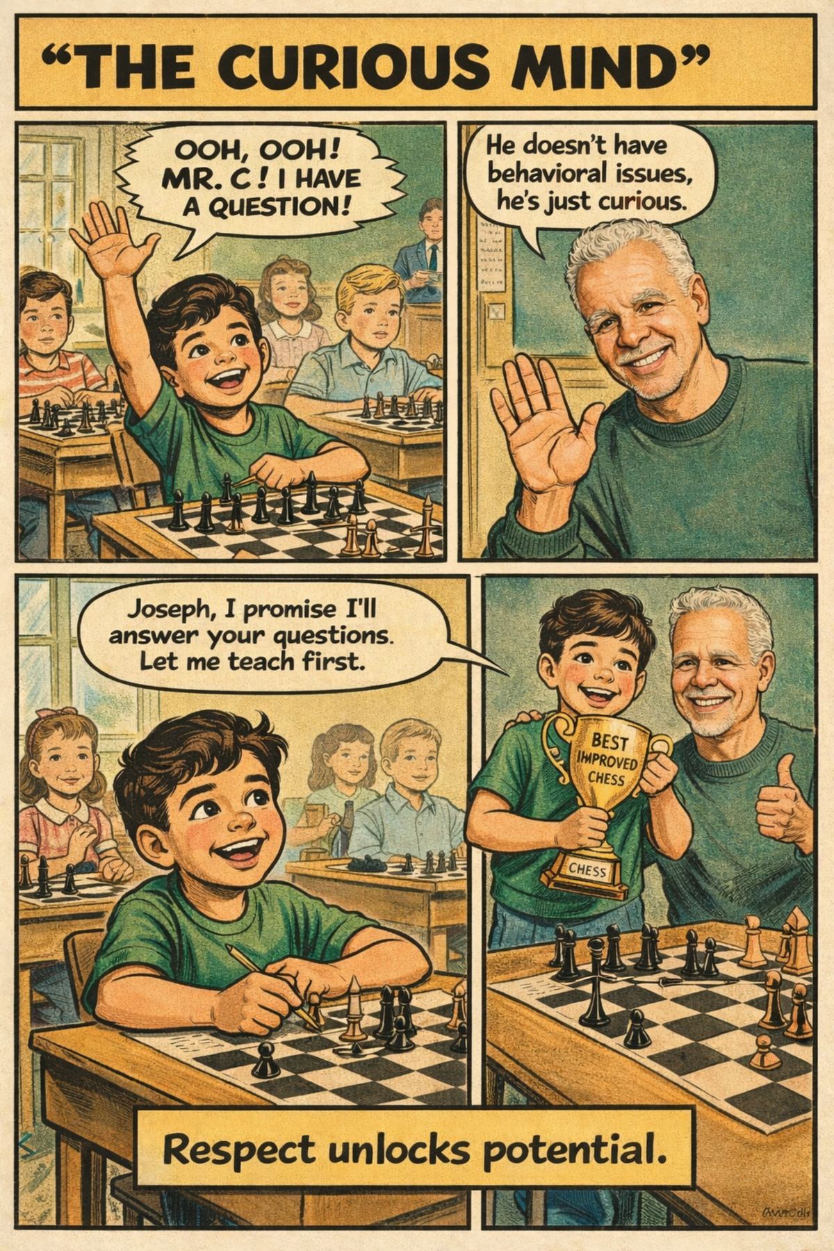 Curiosity is a great reward!