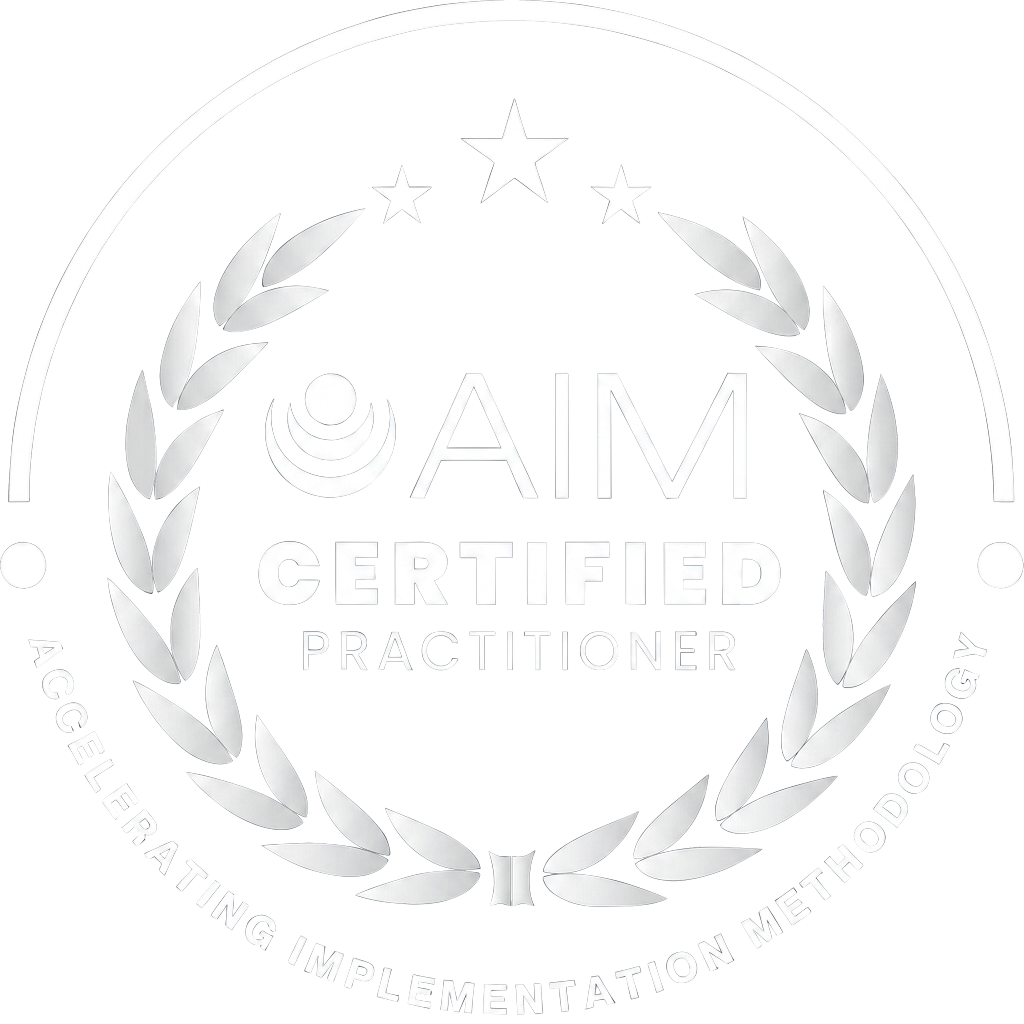 AIM Certified - Accelerating Implementation Methodology badge