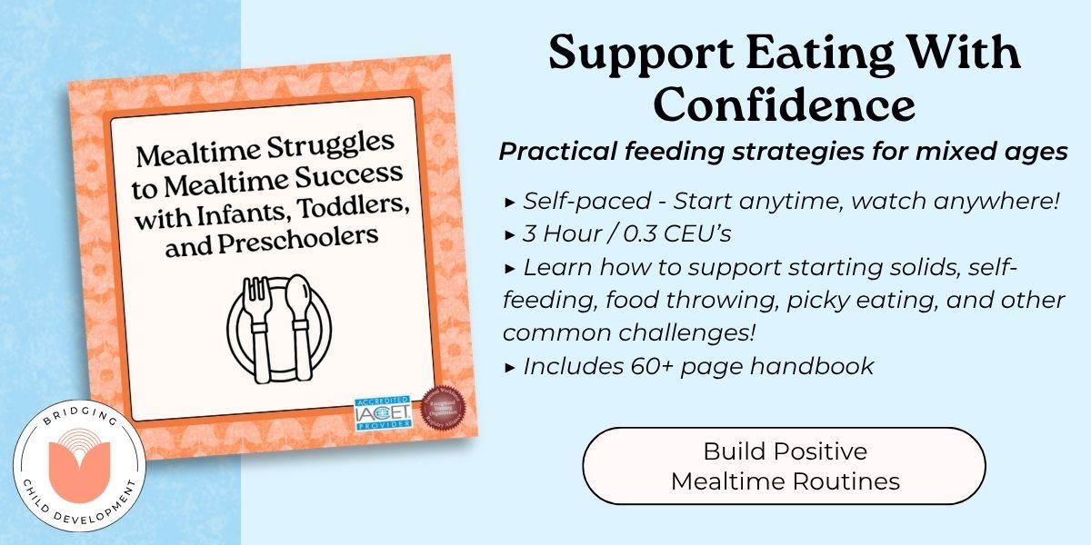 Training on mealtime struggles image card describing training and purchase button