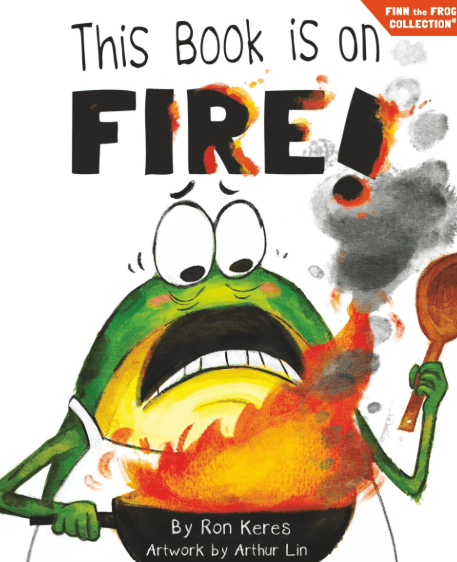 this book is on fire book cover