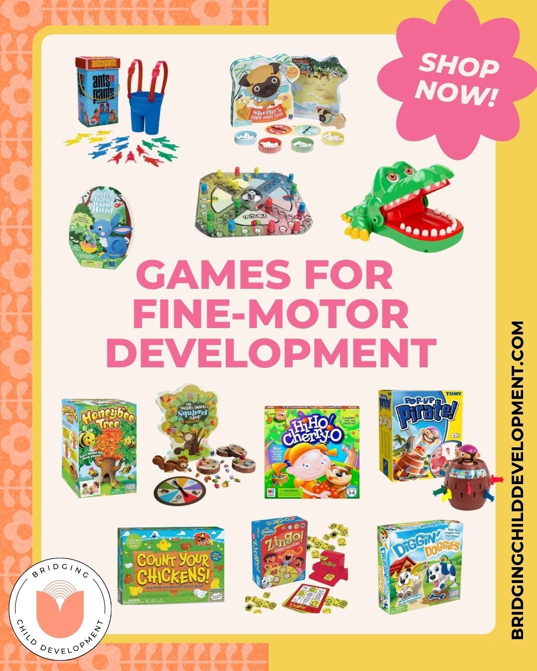 games for preschoolers that support fine motor development
