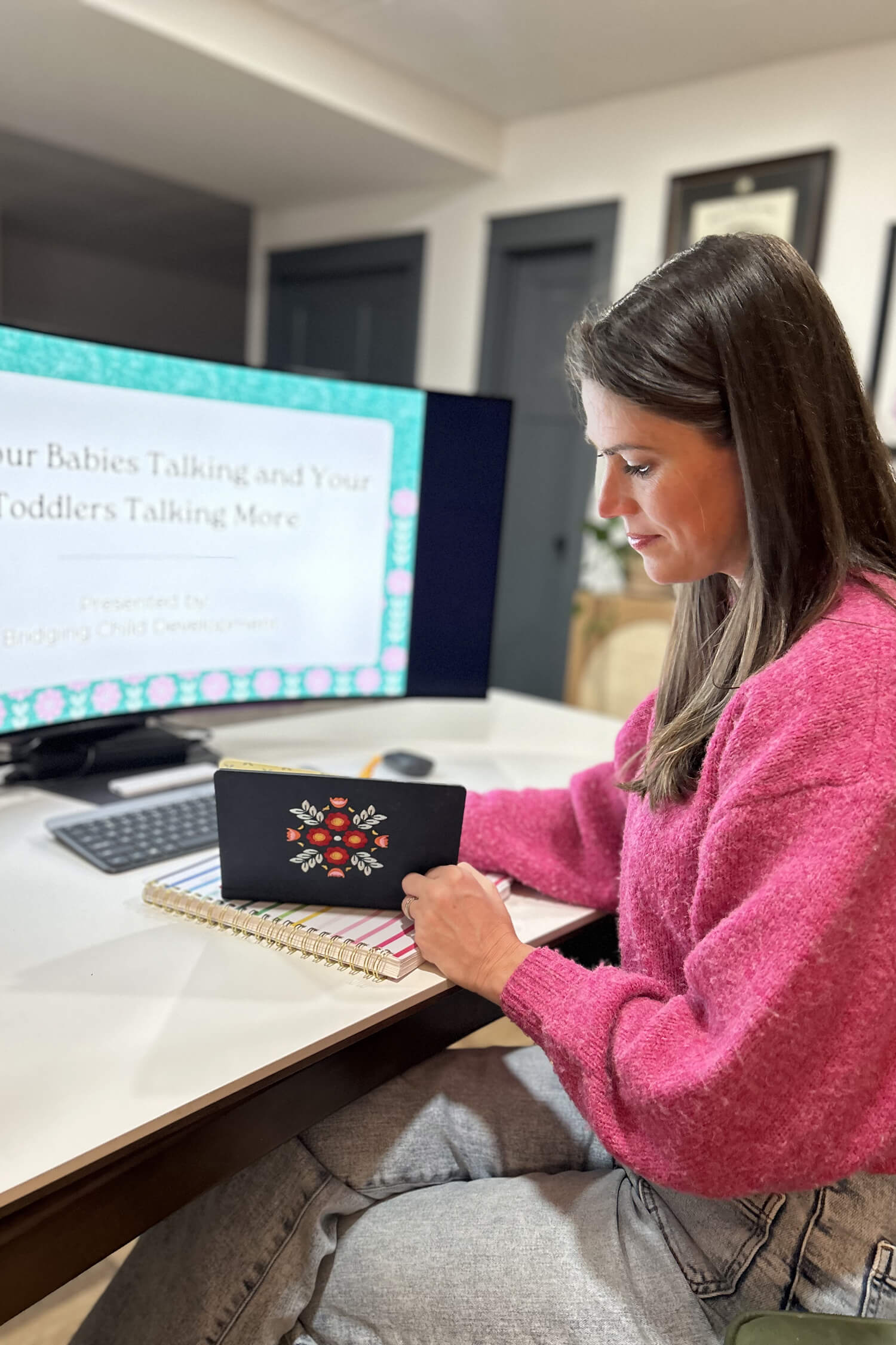 Kelly Goldberg, Speech-language pathologist working on professional development resources for early childhood educators