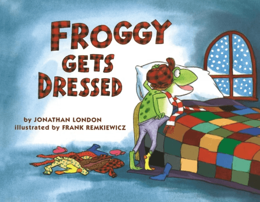 froggy gets dressed book