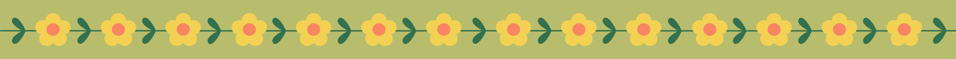 flower boarder decoration