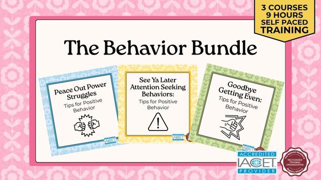 bundle of behavior trainings course card
