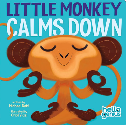 Little Monkey Calms Down book cover