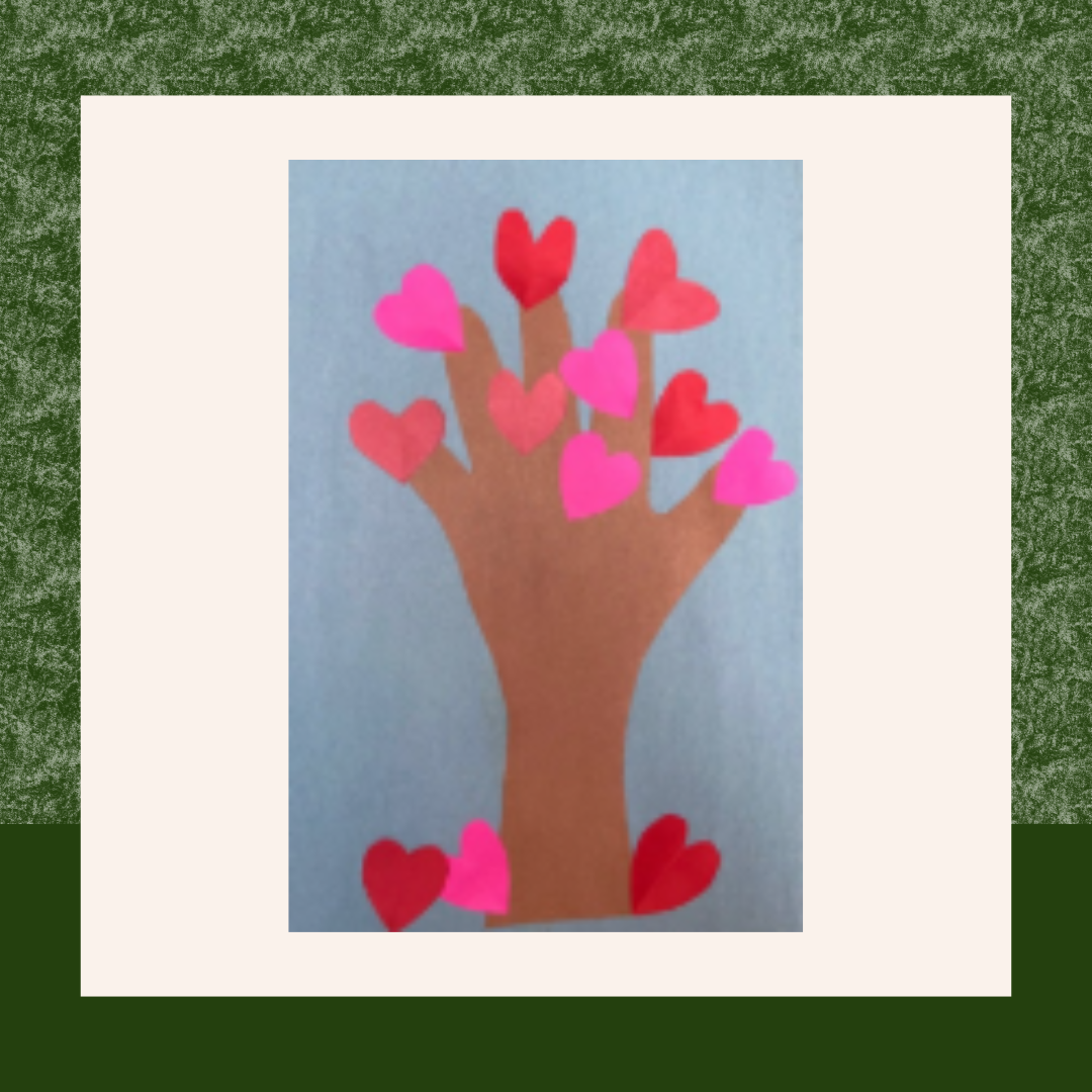 heart tree craft