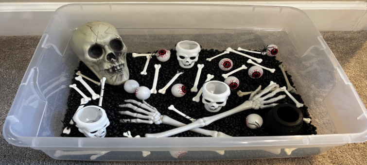 sensory bin for toddlers
