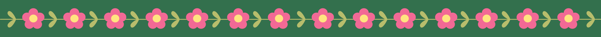 flower boarder decoration