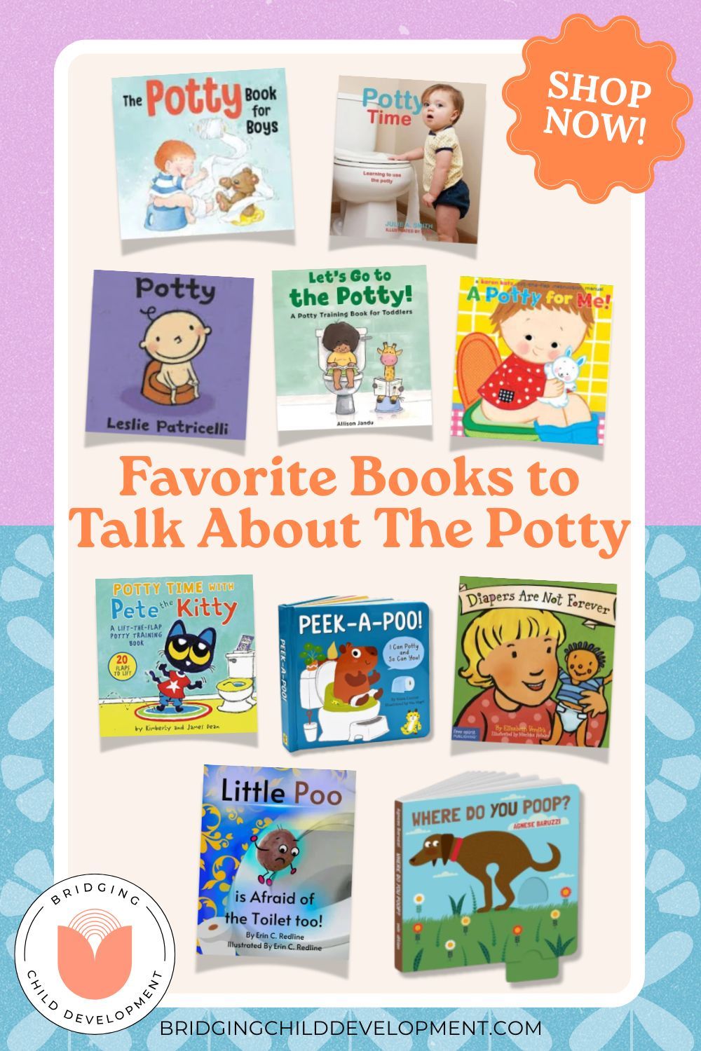 suggested potty training book list