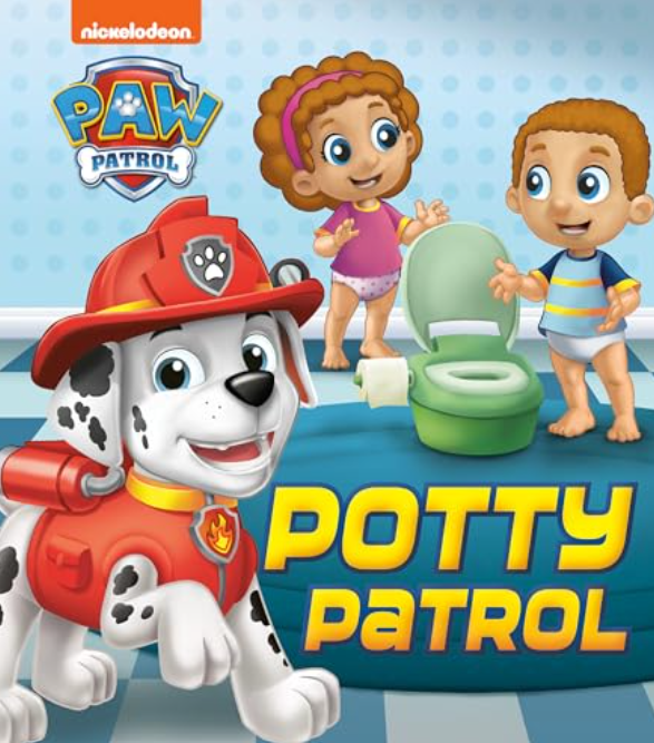 Paw patrol potty book