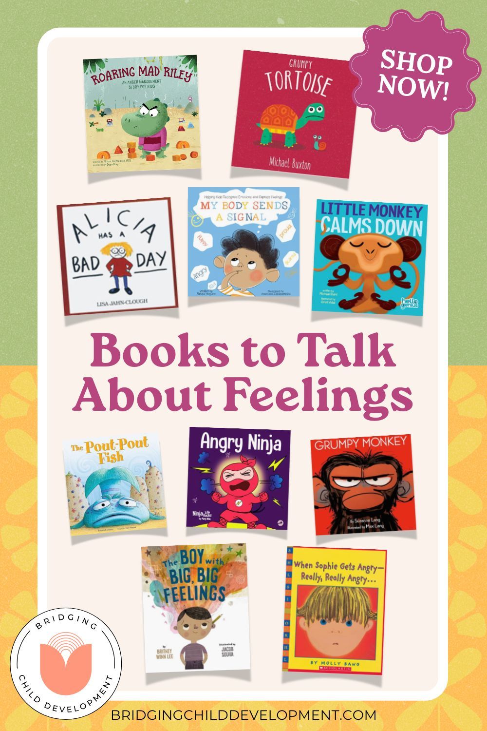 book to teach about feelings when working with toddlers and preschoolers