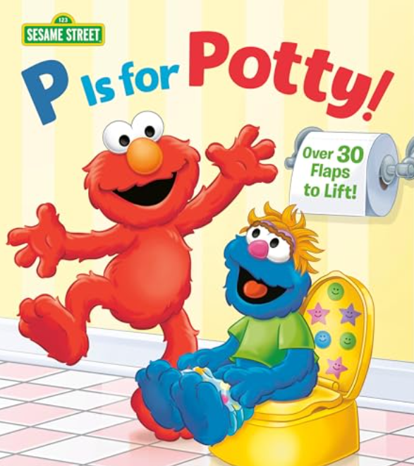 p is for potty book
