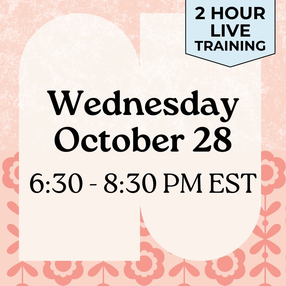Live training on Early Intervention for child care providers
