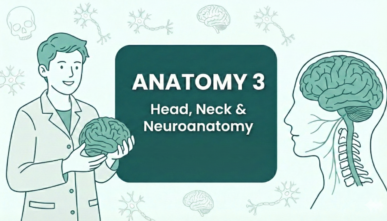 Anatomy 3 course visual