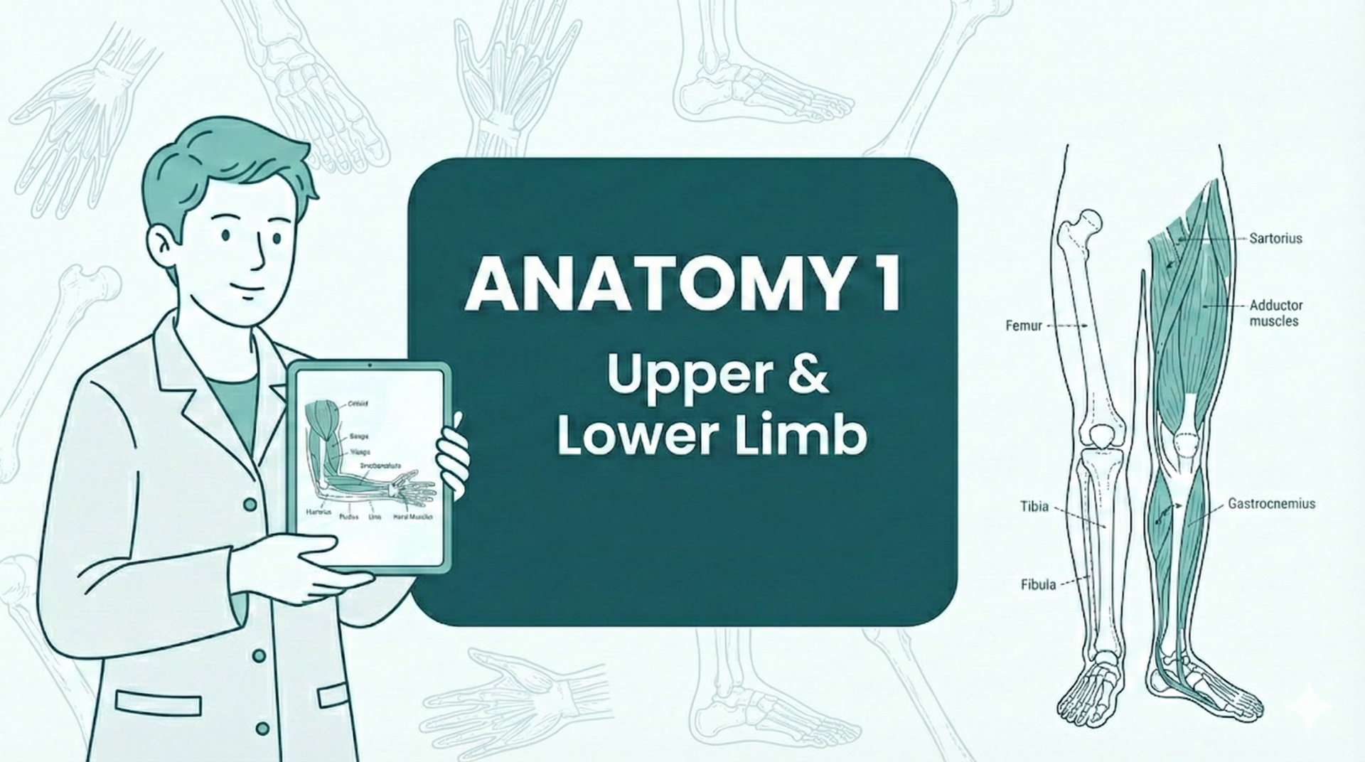 Anatomy 1 course visual