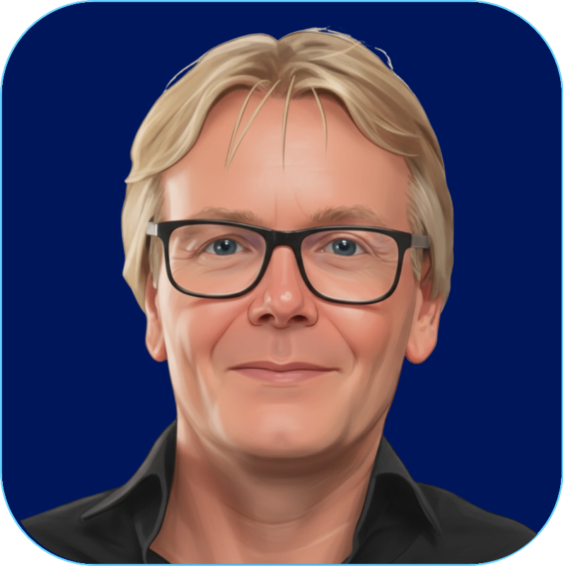 This is the main image of Alexander Harmsen - the founder / architect / and lead English coach at Better English
