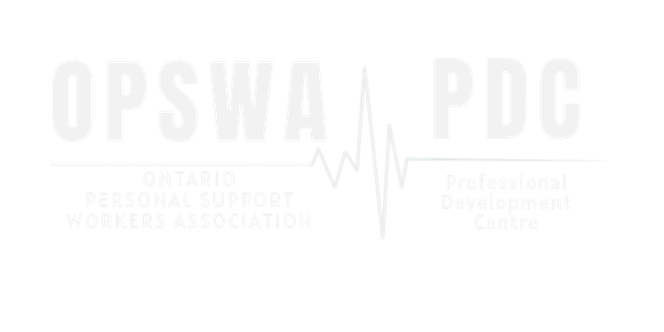 Ontario Personal Support Worker Association Professional Development Center logo