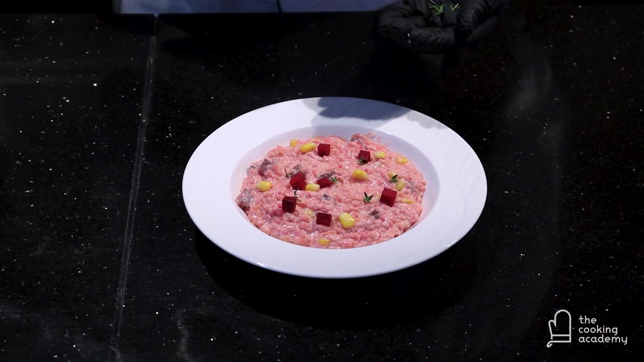 Creamy Beetroot Risotto