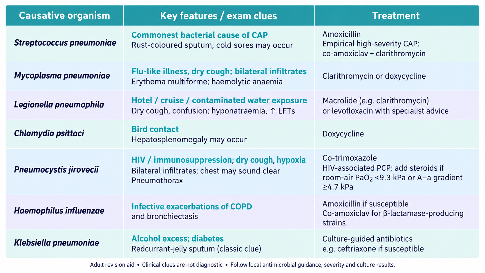 MSRA Mastery Respiratory: Chest infections: organisms, clues and treatment; Cameo-free course preview
