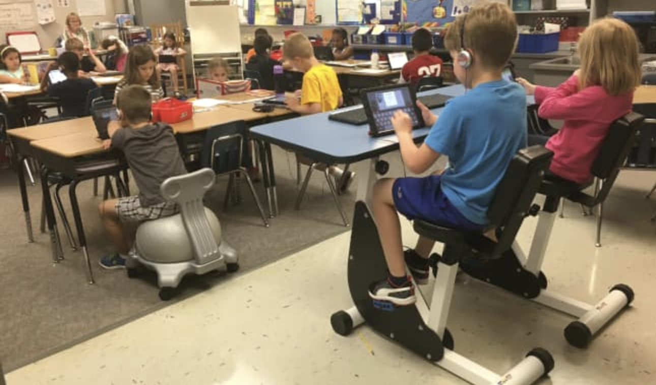 Kinesthetic Classrooms at Oakridge Elementary